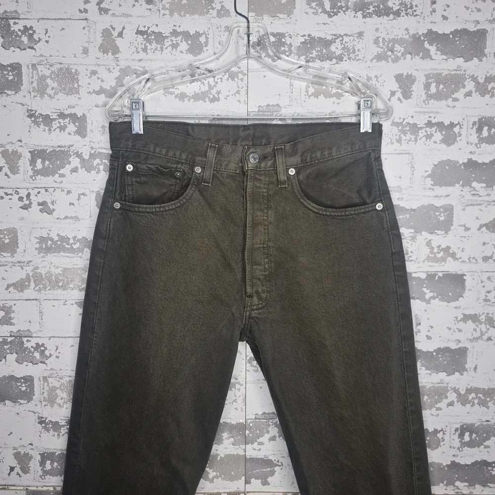 Levis 501 Jeans Mens 32x32 Brown 100% Cotton Straight Leg VTG Y2K Made‎ In USA